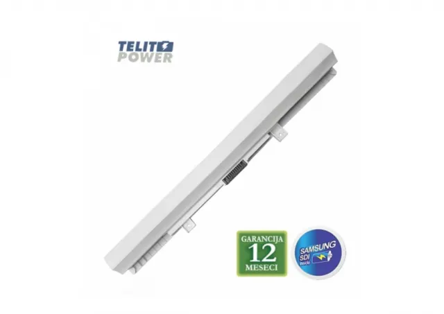 Baterija za laptop TOSHIBA Satellite C55 Series PA5185 / PA5186 (bela) 14.8V 2800mAh