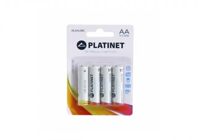 Baterije Platinet PMBLR064B LR6 AA blister 4