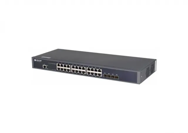 BDCOM S2900-24T4X-2AC , switch 24 x Gigabit RJ45, 4 x 10G SFP+ L3-lite