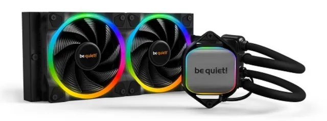 be quiet! BW013 PURE LOOP 2 FX, 240mm [LGA-1851 Default ILM and RL-ILM support], Doubly decoupled pump, Very quiet Pure Wings 2 PWM fans 120mm, Unmistakable design with ARGB LED and aluminum-style, Intel and AMD