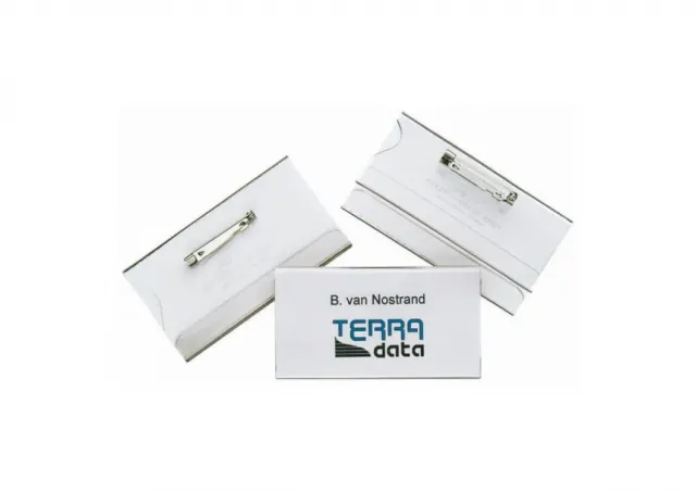Bedž za ID kartice 40x75, 1/100 Durable 