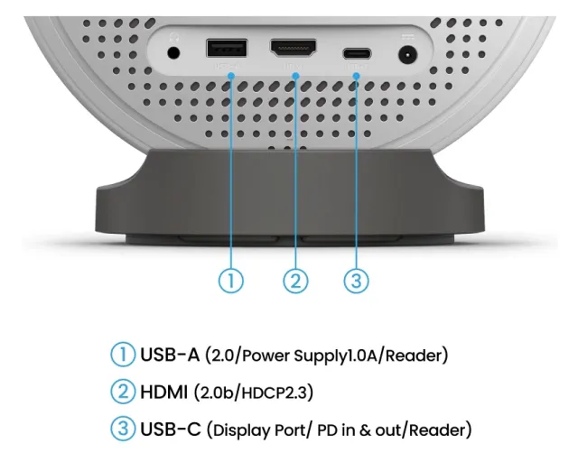 BENQ GV50 Laserski portabl smart projektor sa koferom za pakovanje 
