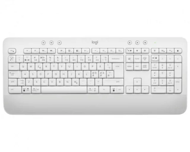 Bežična tastatura Logitech K650 Signature Wireless - US, bela