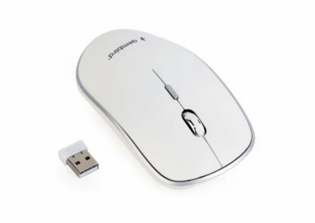Bežicni optički miš Gembird (MUSW-4B-01-W) Usb 1600Dpi white