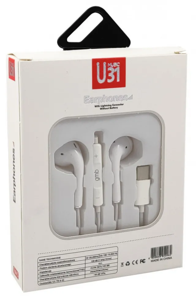 BHP-U31 Gembird MP3 slusalice sa mikrofonom + volume kontrol (1xType-C) ANC 42828