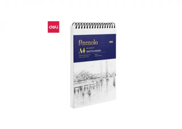 BLOK ZA CRTANJE DELI Sketch book, A4, 60 lista, 160g EC276