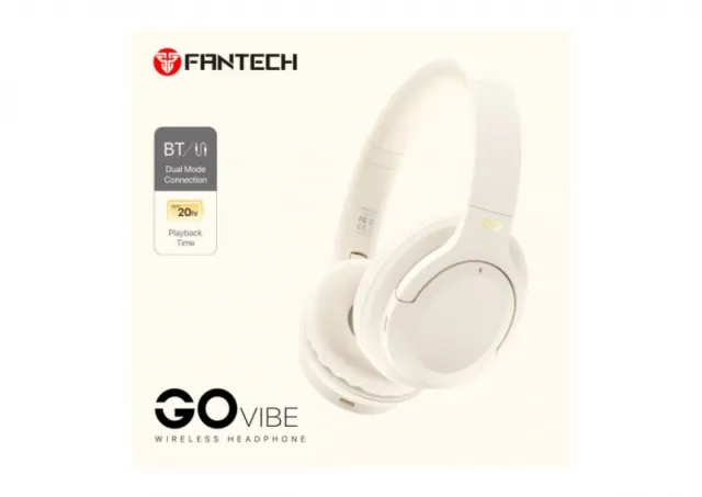 Bluetooth slušalice Fantech GO Vibe WH05 bež