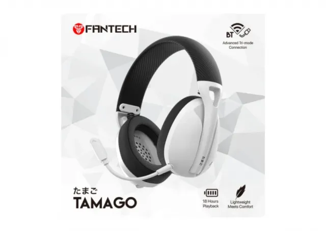 Bluetooth slušalice Fantech WHG01 Tamago Space Edition bele