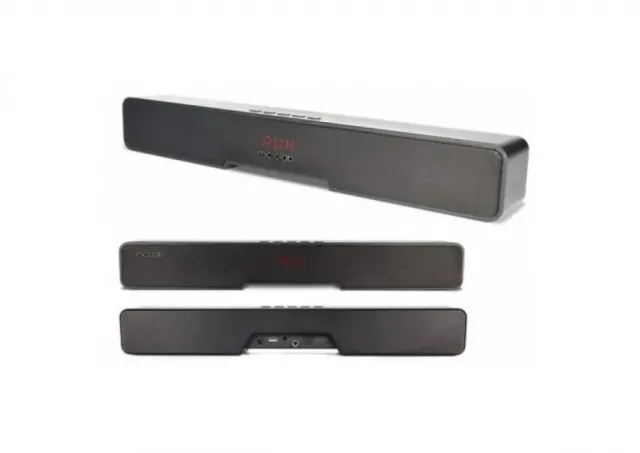 Bluetooth soundbar Microlab Onebar02 LED 2x15W/USB/HDMI/AUX/Optical/Coaxial Crni
