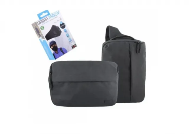 BUNDLE TNB DC2IN1BL Torba + UMMASK ZAŠTITNA Maska