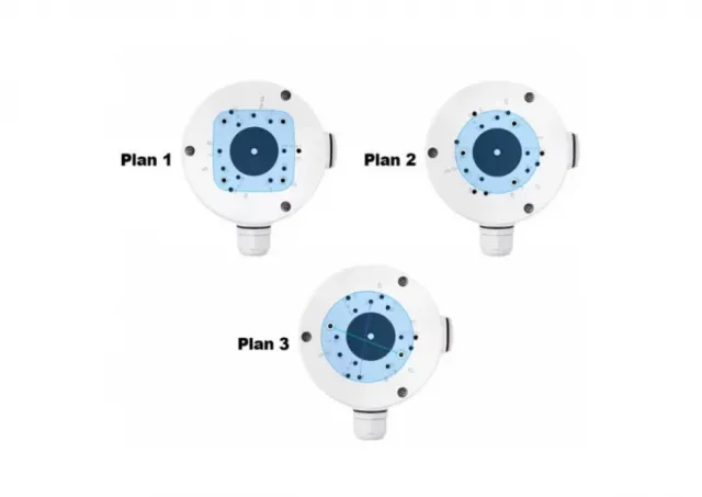 CAM-MOUNT-JB60 Gembird metalna vodootporna kutija, DOZNA nosac za montazu kamere 116x116x45mm
