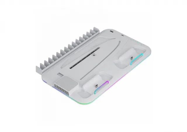 CANYON cooling stand CS-51 RGB PS5 Slim/DE Charge White