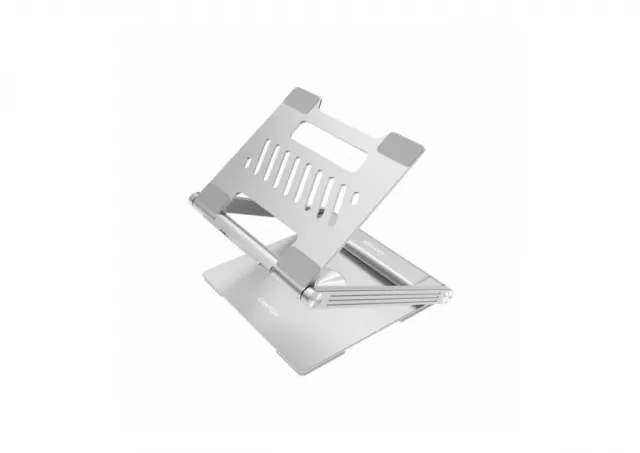 Canyon Laptop stands with hub, TYPE C F to HDMI2.0+2USB3.0+USBC3.0+RJ45+PD, TYEP C TO C cable 1m white with Emarker: HUSB332A, Material: Aluminum case+ABS+PS, Size: 245x240x27.2+/-0.3mm, Weight:1304g