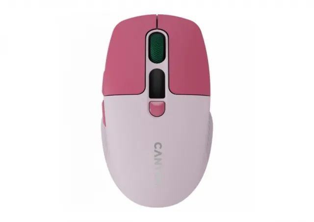 CANYON mouse MW-26 LCD Silent Dual Mode Wireless Pink