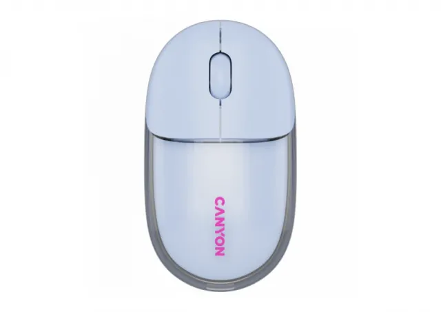 CANYON mouse OnClick 24 BT/ Wireless Transparent/Blue