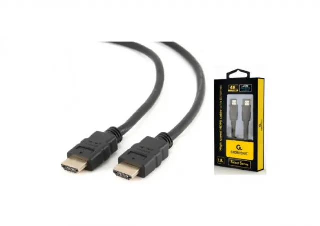 CC-HDMIL-1.8M Gembird HDMI  kabl v.2.0 ethernet support 3D/4K TV 1.8m (alt. CC-HDMI4L-6)