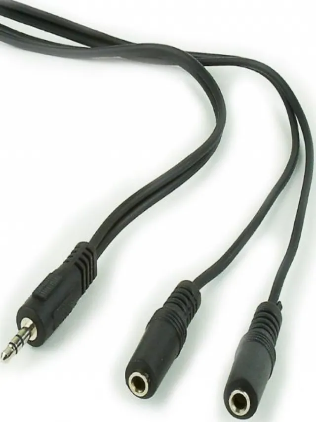 CCA-415 Gembird 3.5mm stereo plug to 2 stereo sockets audio kabl 5m 1719