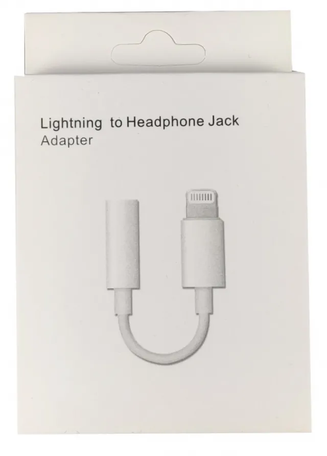 CCA-LM3.5F-01-BT Gembird headphone adapter 8-PIN to 3.5mm with retail box 42830