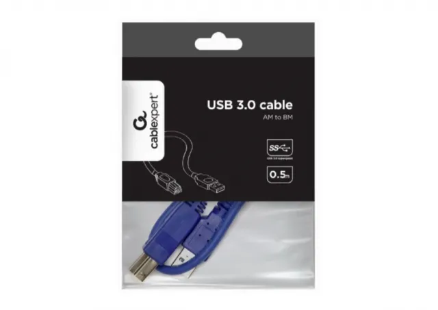 CCP-USB3-AMBM-0.5M Gembird USB 3.0 A-plug B-plug 0.5m cable