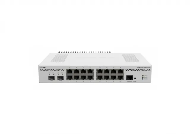 CCR2004-16G-2S+PC sa licencom RuterOS L6, kuciste za pasivno hladjenje