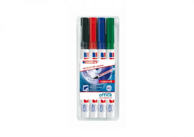CD marker E-8400 0,5-1mm, set 1/4 Edding  08M8400Q