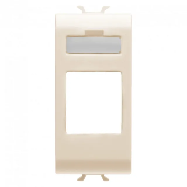 Chorus, adapter RJ45 AMP/Keystone, 1M, slonova kost GW11431