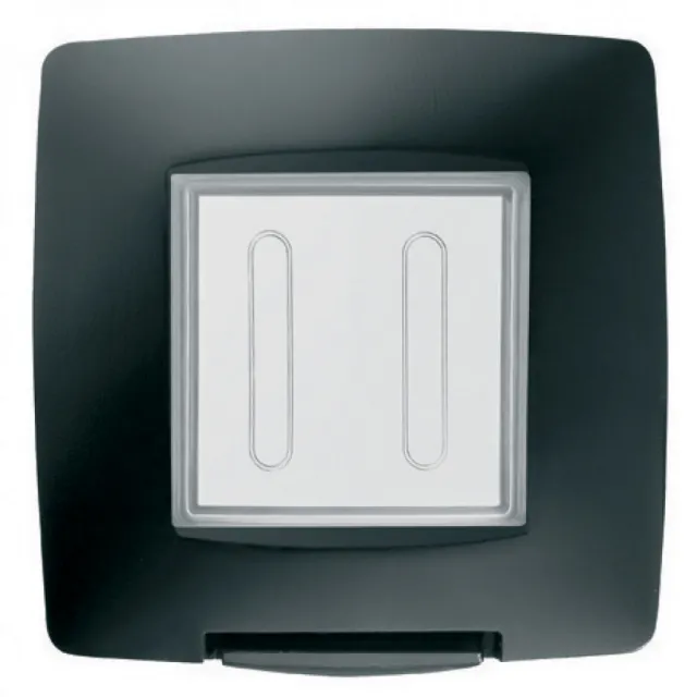 Chorus, vodonepropusni poklopac 2M, IP55, crni GW16702TN