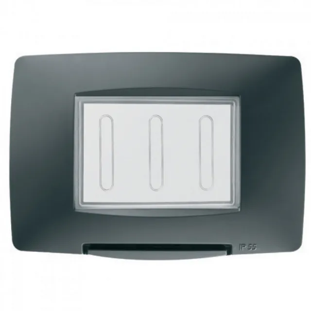Chorus, vodonepropusni poklopac 3M, IP55, crni GW16703TN