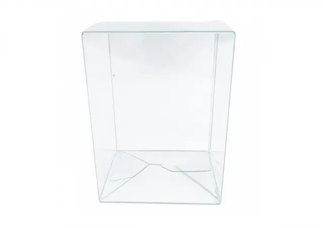 Clear 4`` Pop Protector With Film On It With Soft Crease Line And Automatic Bot Lock