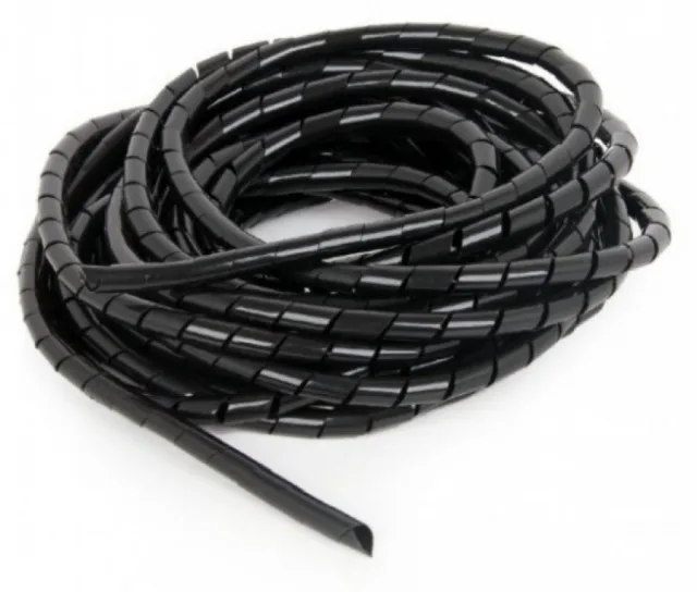 CM-WR1210-01 Gembird Obloga spiralnog kabla od 12mm, 10m, crna 39361