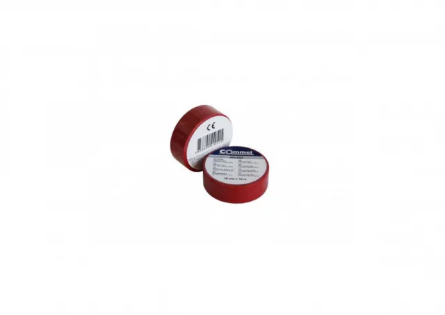 COMMEL ZAGREB D.O.O. Izolir traka 0,13mm x 19mm x 10m, crvena