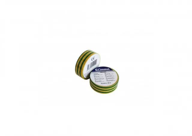 COMMEL ZAGREB D.O.O. Izolir traka 0,13mm x 19mm x 10m, zuto/zelena