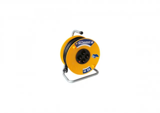 COMMEL ZAGREB D.O.O. Kabl sa motalicom PVC bubanj 280mm monofazna 50m   H05VV-F 3G1,5