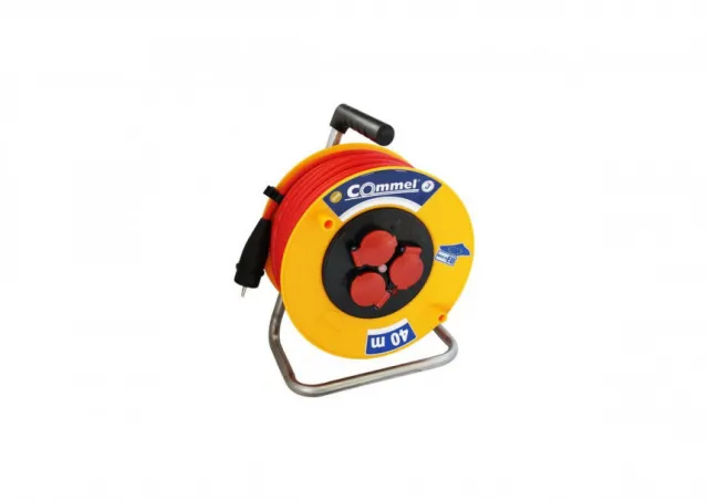 COMMEL ZAGREB D.O.O. Kabl sa motalicom PVC bubnj 280mm monofazna 40m    H05RR-F 3G2,5