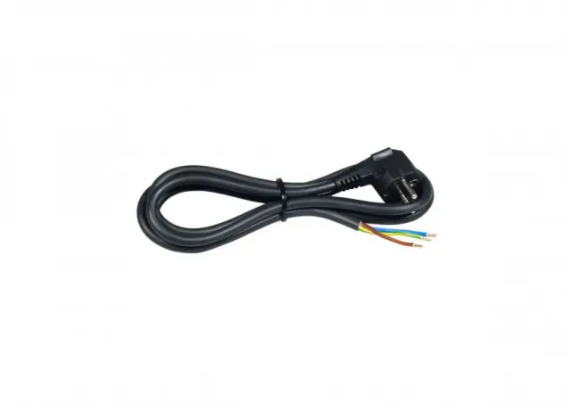 COMMEL ZAGREB D.O.O. Prikljucni kabl 16A 250V 3500W, crni, 3m           H05VV-F 3G1,5