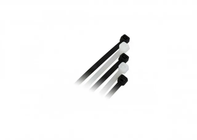 COMMEL ZAGREB D.O.O. PVC vezice 3,5mm x 200mm bela, 100 kom