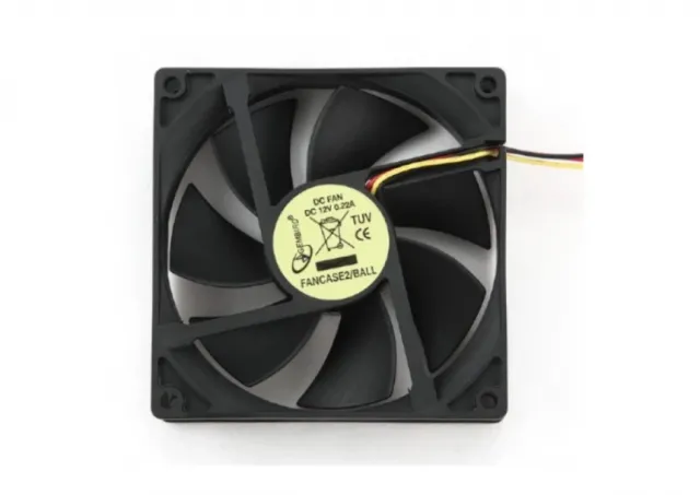 Cooler Ventilator Gembird  90x90x25mm FANCASE2/BALL ball bearing 3-PIN
