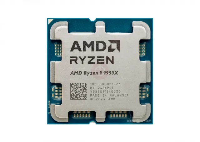 CPU AM5 AMD Ryzen 9 9950X 16 cores (5.7GHz) TRAY 100-100001277