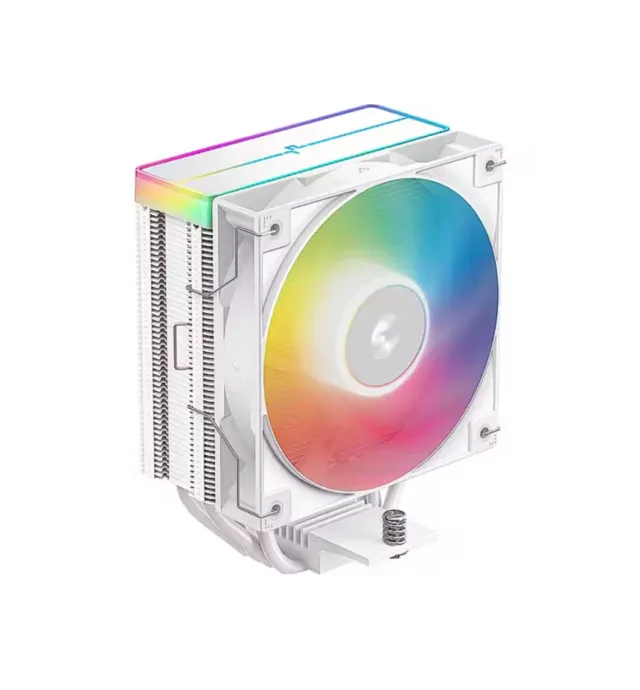 CPU Hladnjak DeepCool AG400 WH ARGB V2 BELI, 4 HeatPipe R-AG400-WHAMMN-GJD