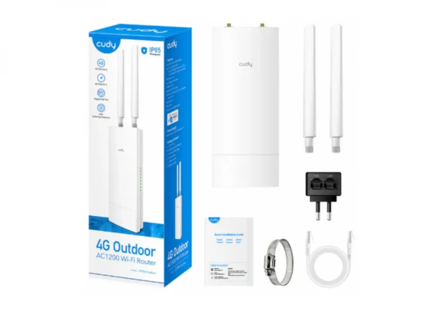 Novi Ruteri Ruteri za internet | Cudy LT700 AC1200 Indoor/Outdoor 4G Cat 6 Wi-Fi ...