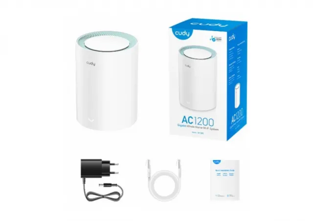 Cudy SET * WR300 N300 Wi-Fi Router + M1300 1-pack AC1200 MESH (3999)