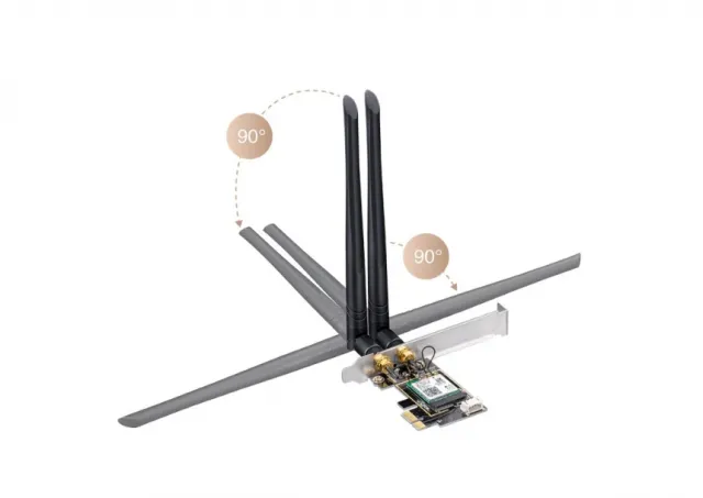 CUDY WE3000 wireless dual band PCI Express mrežna karta