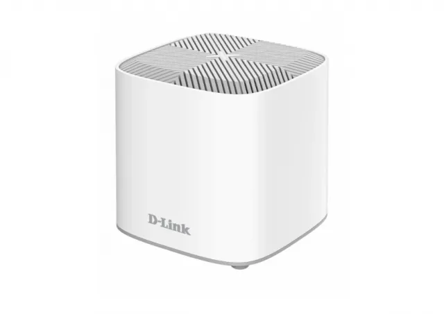 D-Link COVR-X1862 EasyMesh WiFi 6 sistem AX1800Mb/s (2 rutera u pakovanju), 802.11ax/ac (574Mb/s 2.4GHz+1200Mb/s 5GHz), WAN+LAN GE, 802.11k/v roaming, Load Balance (AP/Band Steering), Parental Controls