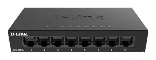 D-Link Switch Unmanaged DGS-108GL/E