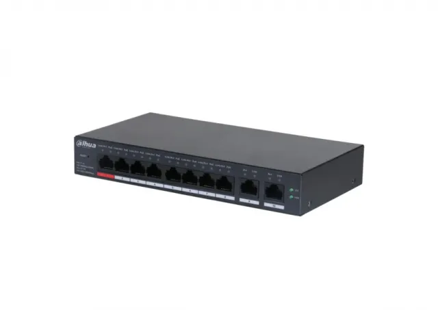 DAHUA CS4010-8ET-110 10-Port Cloud Managed Desktop Switch with 8-Port PoE 