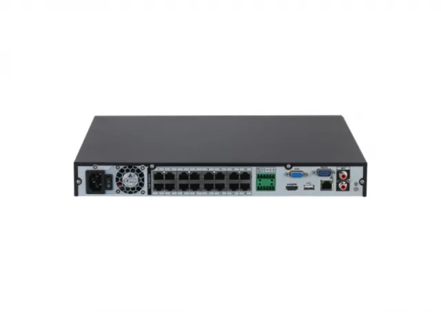 Dahua NVR 4216-16P-4KS3  16-KANALNI POE NVR; LITE SERIJA DO 12MP; 160MBPS; METALNO KUĆIŠTE, 2X SATA