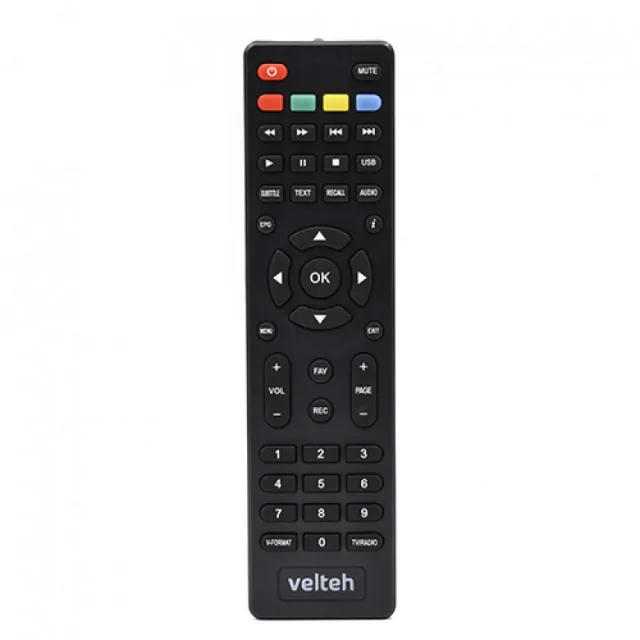 Daljinski za SET TOP BOX velteh 600T2 H.265   00T202