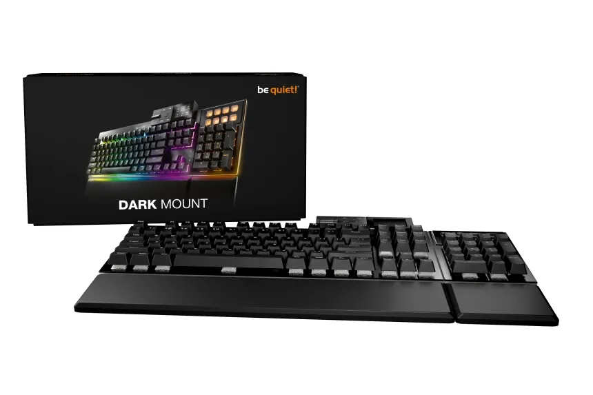 Tastature | DARK MOUNT Silent Tactile Gaming Keyboard, be quiet! Silent ...