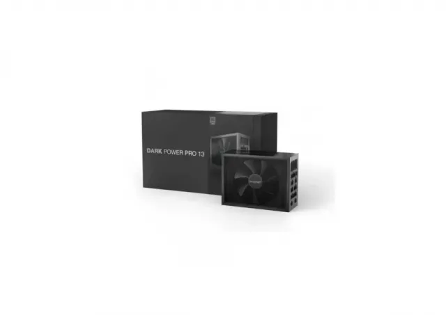 DARK POWER PRO 13 1300W, 80 PLUS Titanium efficiency (up to 94.4%), Fully digital control (PFC, LLC, SR/12V) and full bridge LLC technology, Overclocking key switches between six 12V rails and one massive 12V rail