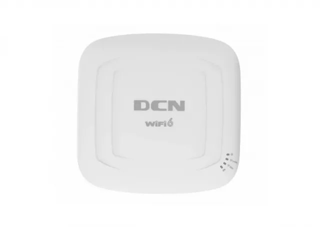 DCN Enterprise WiFi-6 AP WL8200-X4, indoor, 802.11ax 2.9Gb/s OFDMA & TWT, 300+ klijenata, 2 x 2.5GE LAN PoE + RJ-45 console, 2 x USB 2.0 port, Bluetooth 5.2, fit / fat / cloud upravljanje, 12Vdc adapter